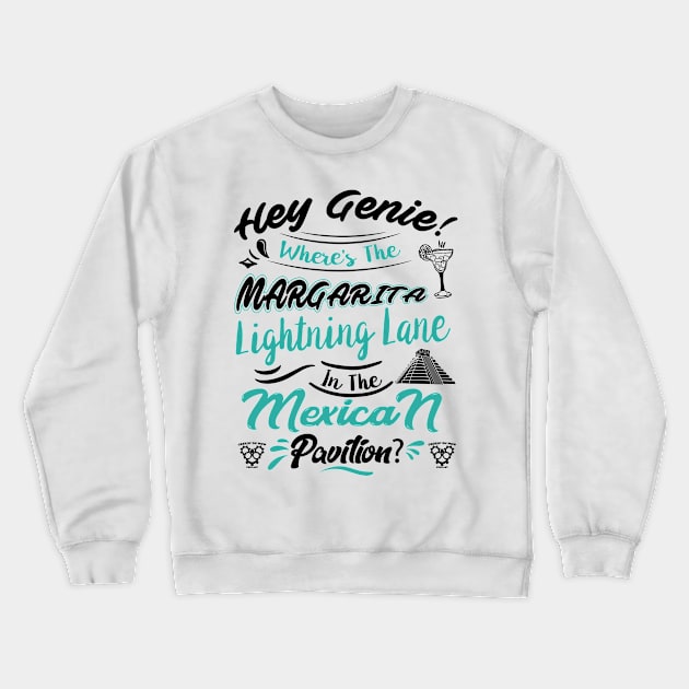 Color Margarita Lightning Lane Crewneck Sweatshirt by Geekin' On WDW